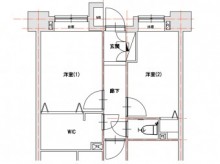リフォーム前の図面